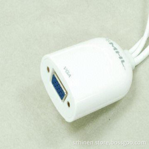MHL to VGA and Stereo Audio Adapter